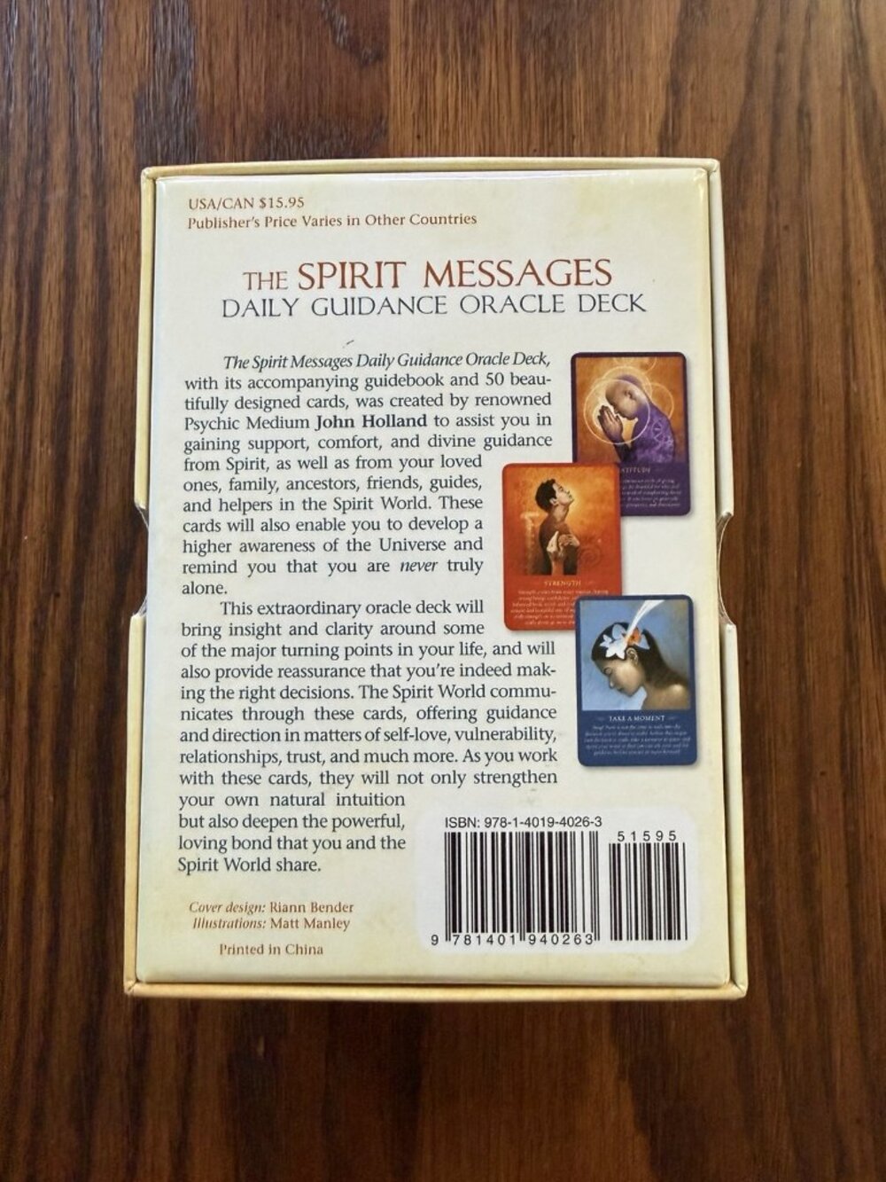 The Spirit Messages Daily Guidance Oracle Deck: A 50-Card Deck and Guidebook, Ho - Picture 2 of 3